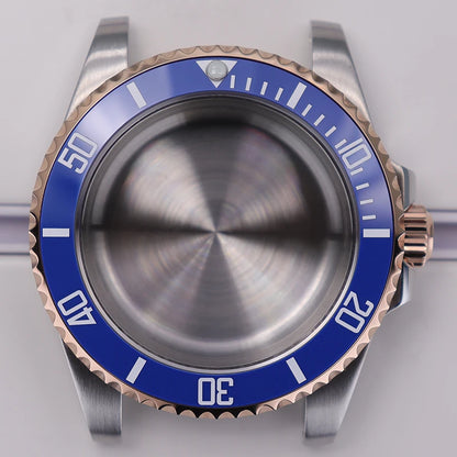 40mm Watch Case For NH35 NH34 NH36 NH70/Miyota8215/Eta2824 PT5000 Slide Buckle
