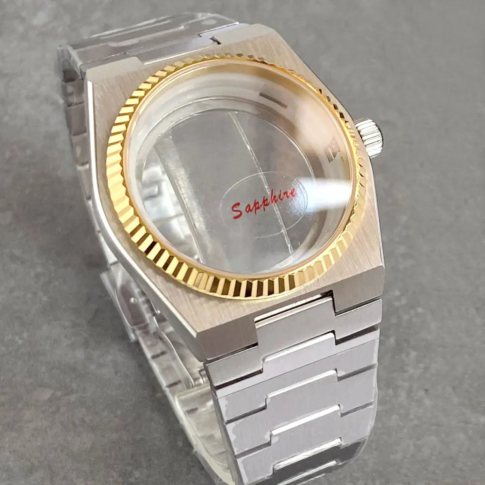 40mm Watch Case For Super-Player Modified Prx Case Bracelet Fit NH35 NH36