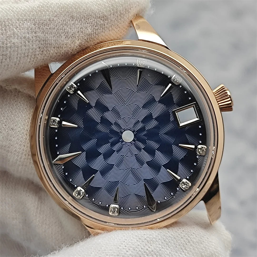 33mm Bubble Crystal Women's Cocktail Steel Watch Case for NH35/NH36/4R35A/4R36A