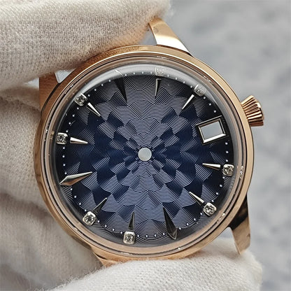 33mm Bubble Crystal Women's Cocktail Steel Watch Case for NH35/NH36/4R35A/4R36A