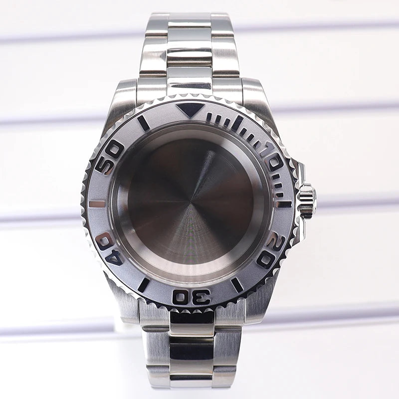 40mm Watch Cases Sapphire For Nh35 Nh36 Nh34/38 Nh70 Miyota 8215 Eta 2824 PT5000