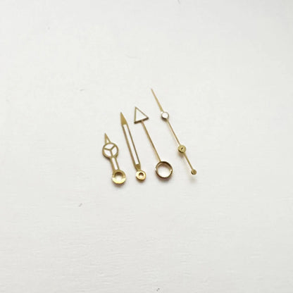For NH34 Hands Green Luminous 4Pins GMT Hand Rose/Gold for Nh34 Movement