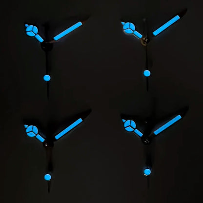 Modified Blue Luminous Watch Hands Pointers for NH35/NH36/4R/7S Movement