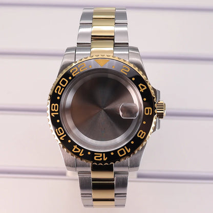 40mm Stainless Steel Watch Cases For Nh35 Nh34 Nh36 Nh70 Eta2824 8215 8205