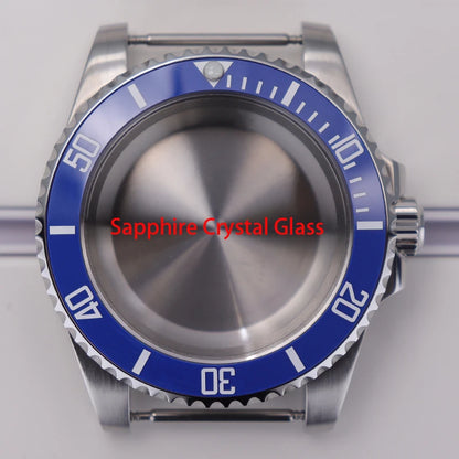40mm Watch Cases for Nh35 Nh34 Nh36 Nh38 Miyota 8215 Eta 2824 Sapphire Glass