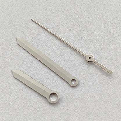 Silver Polished No Luminous Needle Modified Watch Hands for NH35/NH36/4R/7S