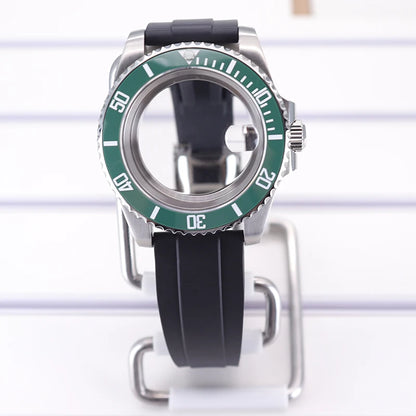 40mm Watch Case For 4R NH35 NH36 NH34/38 NH70 8215 Eta2824 PT5000 Sapphire Glass