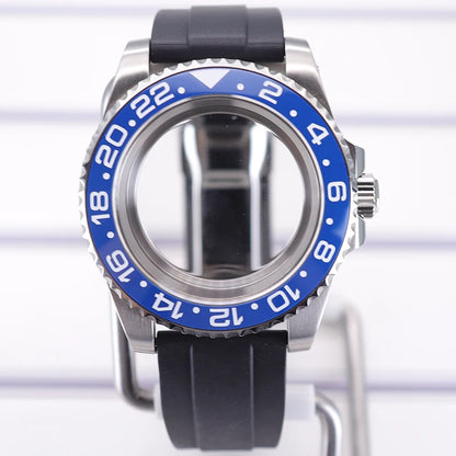 40mm Watch Case For 4R NH35 NH36 NH34/38 NH70 8215 Eta2824 PT5000 Sapphire Glass