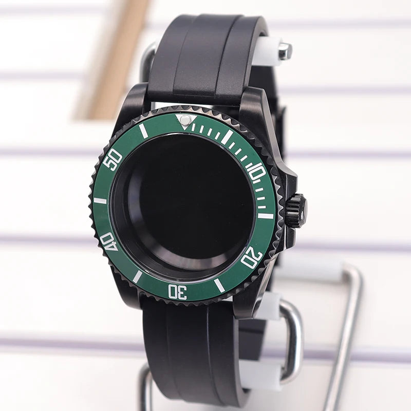 40mm Watch Case For SUB GMT NH34/35 NH36 NH39 4R36 NH70 NH72 Miyota8215 Eta2824