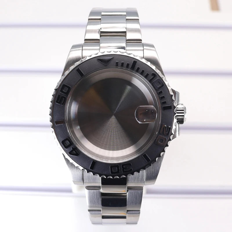 40mm Watch Cases Sapphire For Nh35 Nh36 Nh34/38 Nh70 Miyota 8215 Eta 2824 PT5000