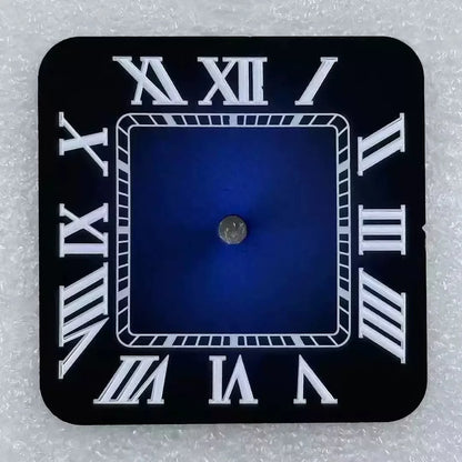Personalized 27mm Square Roman Multicolor Watch Dial for NH35 NH36 Movement