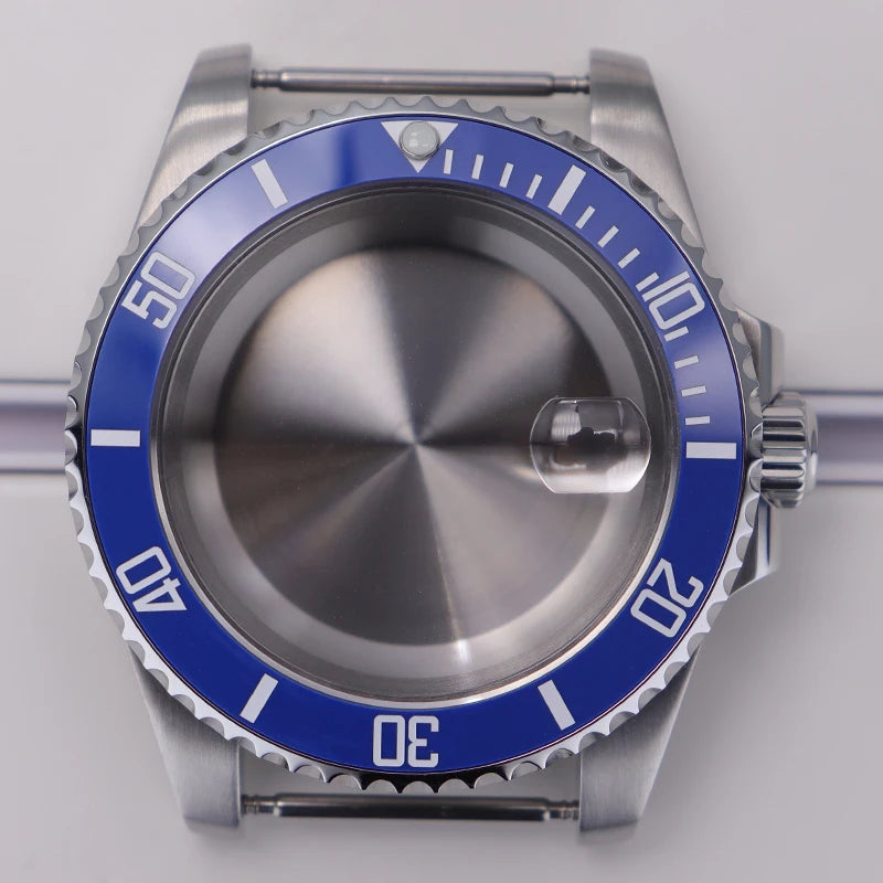 40mm Diver Cases Sapphire Glass for Sub Nh35 Nh34 Nh36 Nh38 Miyota 8215 Eta 2824