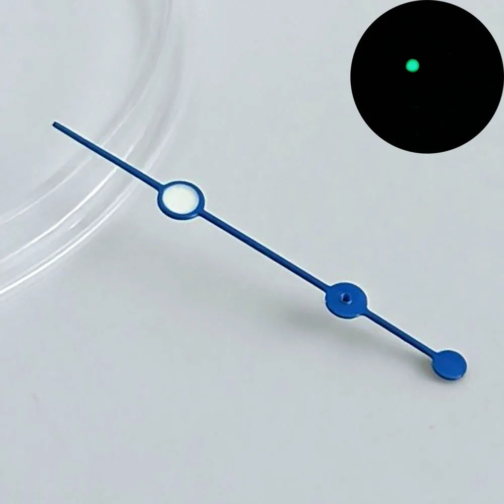 Watch pointer green luminous fit NH34 NH 35 NH36 movement watch hands refit watch Personalized second hand