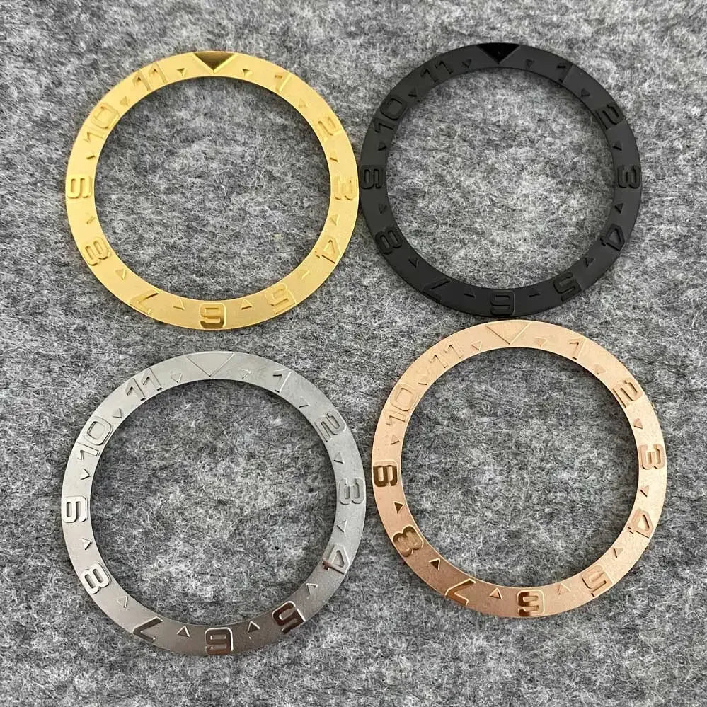 Stainless Steel Diving Ring Watch Bezel Insert for NH35 SKX007 SKX009 SRPD SUB