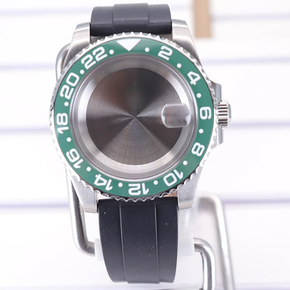 40mm Watch Case For 4R NH35 NH36 NH34/38 NH70 8215 Eta2824 PT5000 Sapphire Glass