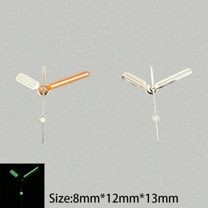 8mm*12mm*13mm Modified Green Luminous Watch Hands for NH35/NH36/4R/7S Movement