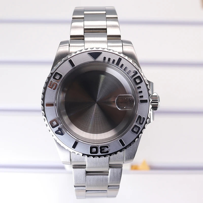 40mm Watch Cases Sapphire For Nh35 Nh36 Nh34/38 Nh70 Miyota 8215 Eta 2824 PT5000
