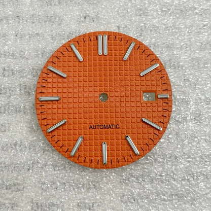 31.8mm Watch Dial AP Customizable Slogo For NH35 NH36 Hands C3 Green Luminous