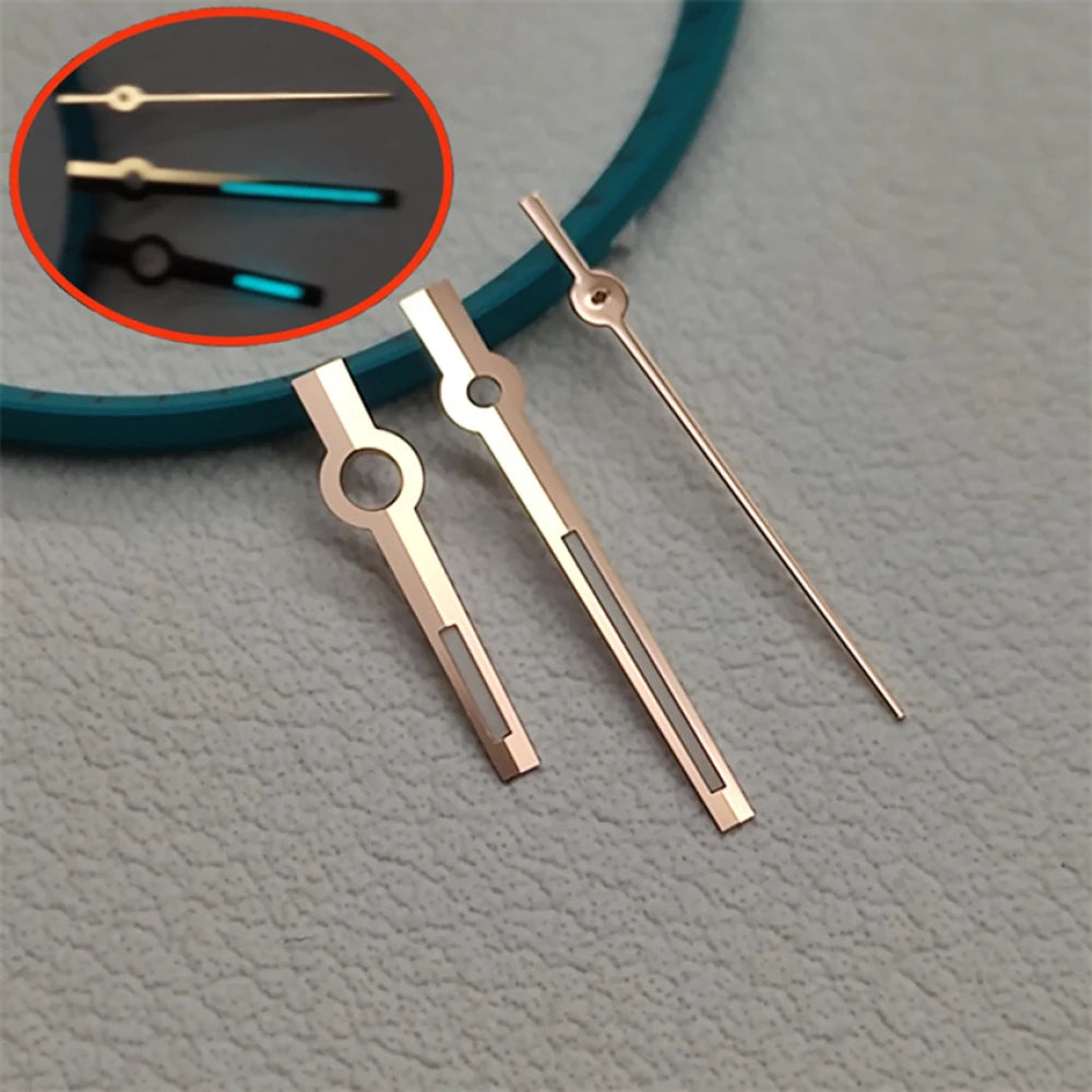 Watch Hands for NH35 NH36 4R 6R BGW9/ C3 Luminous Watch Hands Modified