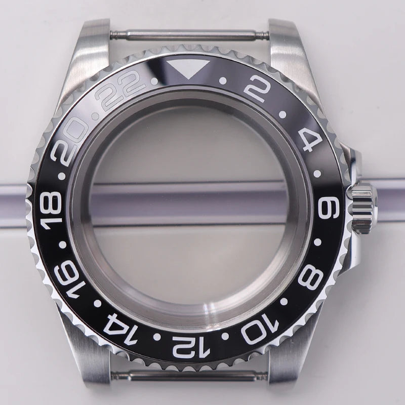 40mm Watch Case For 4R NH35 NH36 NH34/38 NH70 8215 Eta2824 PT5000 Sapphire Glass