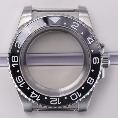 40mm Watch Case For 4R NH35 NH36 NH34/38 NH70 8215 Eta2824 PT5000 Sapphire Glass