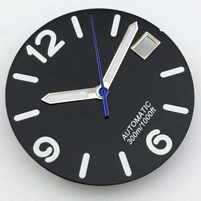 Multicolor Font 28.5mm Watch Dial C3 Green Luminous for NH35 NH36 Movement