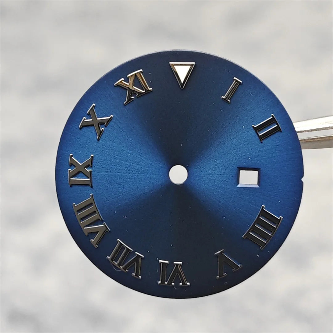 24.5MM Watch Dial Arabic Scale Surface BGW9 Luminous for NH05/NH06 for 31mm Case