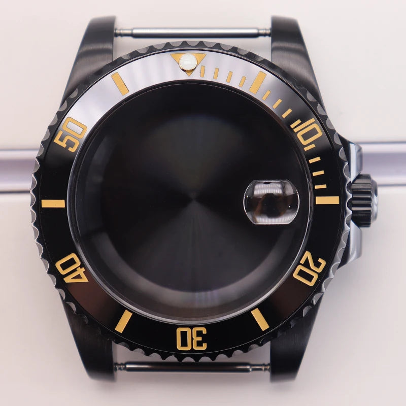 40mm Watch Case For NH34 NH35 NH36 NH38 NH70 4R36 Miyota 8215 Eta 2824 GMT SUB