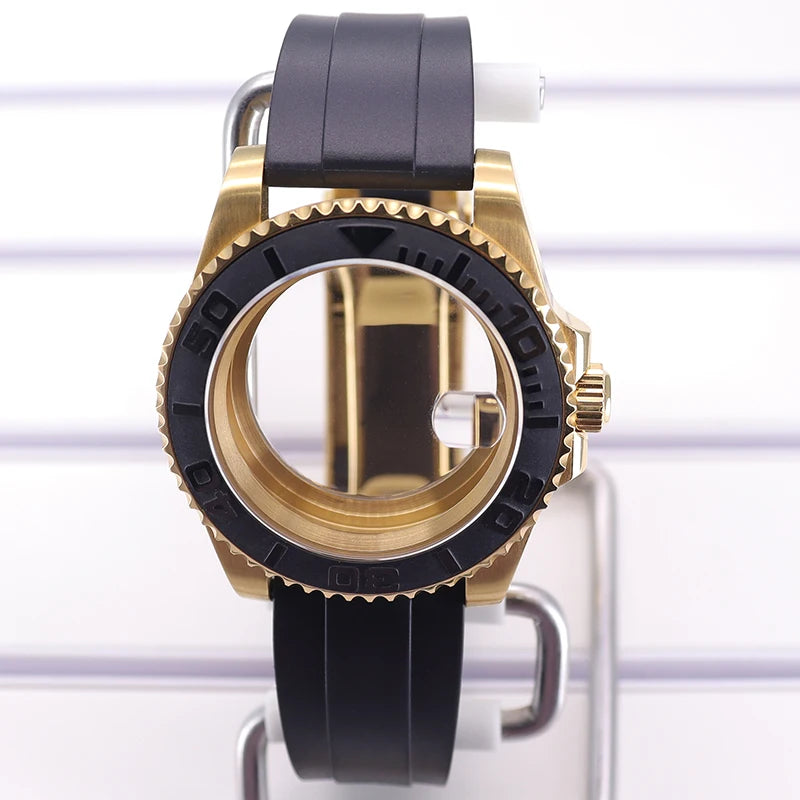 40mm Watch Case Set For GMT SUB Yacht NH34 NH35 NH36 NH39 8215 Eta2824 PT5000