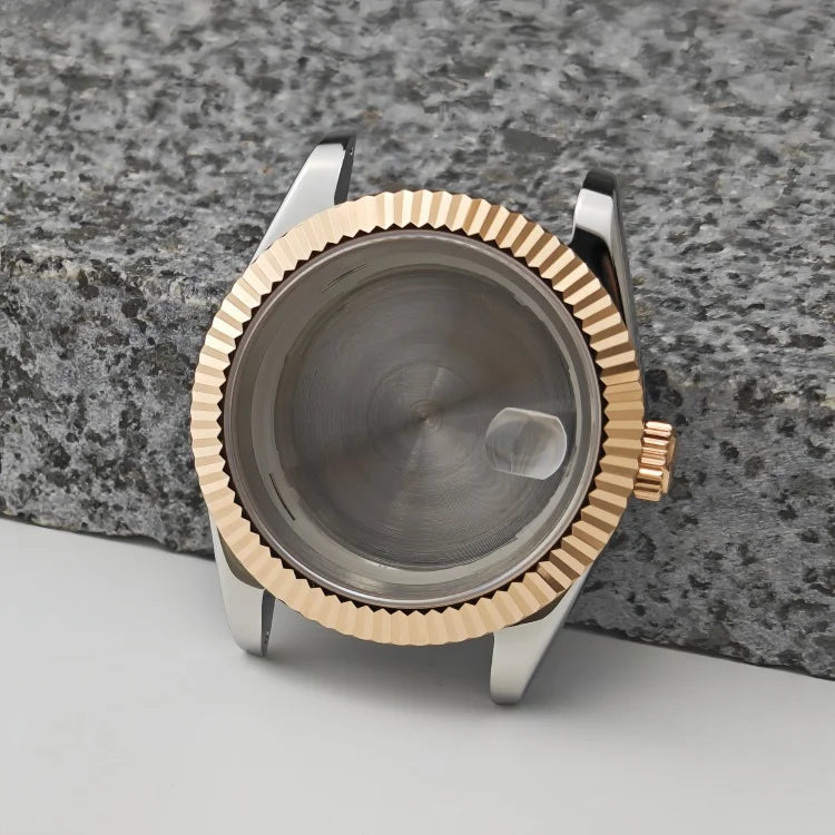 41mm Stainless Steel Watch Case with Sapphire Glass/ Strap for ETA2824 NH35 NH36
