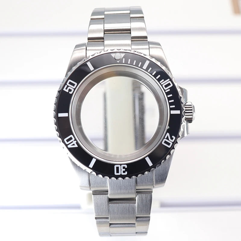 40mm Steel Watch Case For Submariner NH35 NH36 NH34 NH38 ETA 2824 Miyota 8215