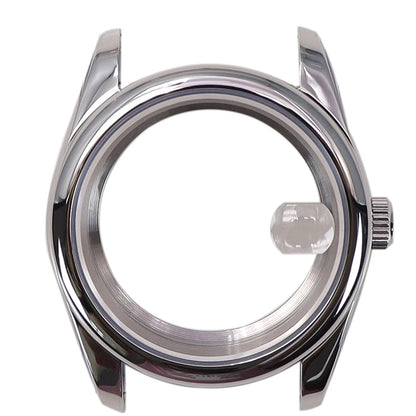 36/39mm Watch Case For NH35/36 NH38 NH70 Miyota 8215 Cases Sapphire Glass Oyster