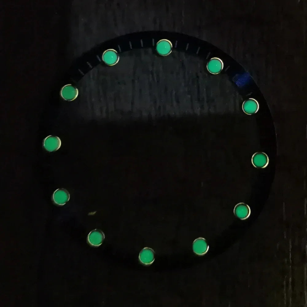 28.5mm Multicolor Ring Watch Bezel Inner Shadow Watch Face for NH70 Movement