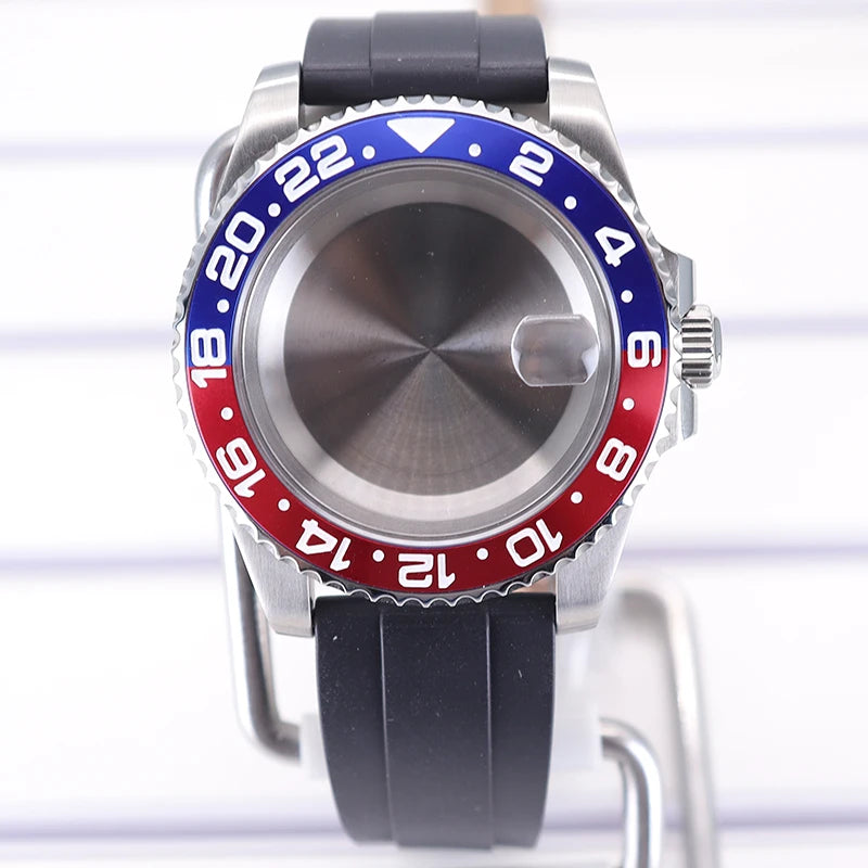 40mm Watch Case For 4R NH35 NH36 NH34/38 NH70 8215 Eta2824 PT5000 Sapphire Glass