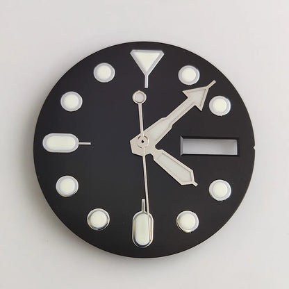 Plane Sapphire Glass Ceramic Bezel Stainless Steel Watch Case Fit NH 35 NH36 Movement High End Waterproof Watch Case