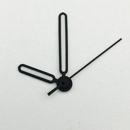 Black / Silver Modified Watch Hands for 8215/2813 Movement Green Luminous Needle