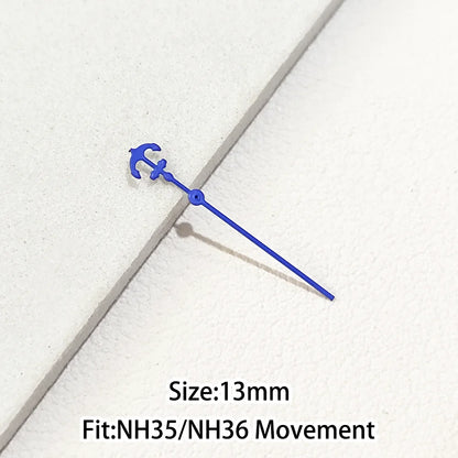 Green/Blue Green Luminous Watch Hands Fit NH35 NH36 Personalized Second Hand