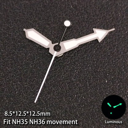 Modified Multicolor Watch Hands For NH35 NH36 Movement with Luminous
