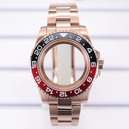40mm Watch Case For NH35 NH36 NH70/8215/Eta2824 PT5000 NH34 Sapphire Glass
