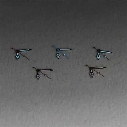 Watch Hands Pointers for 8215 2813 8200 Movement Modified Blue Green Luminous