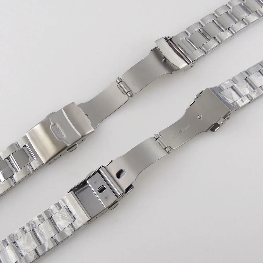 20mm 316L Steel Watch Strap Fit 40MM 62MAS Matelion Case Modified