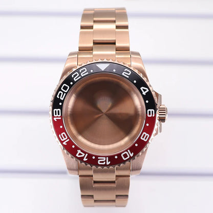 40mm Watch Case For NH35 NH36 NH70/8215/Eta2824 PT5000 NH34 Sapphire Glass