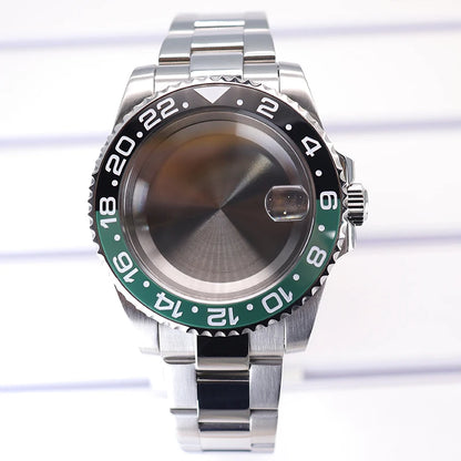 40mm Watch Cases Sapphire For Nh35 Nh36 Nh34/38 Nh70 Miyota 8215 Eta 2824 PT5000