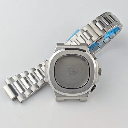 Watch Case Set 30mm Green Luminous Watch Dial Multi Functional Timing for VK63