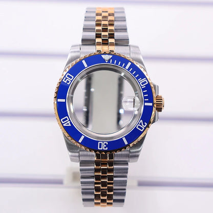 40mm Watch Case For NH35 NH34 NH36 NH70/Miyota8215/Eta2824 PT5000 Slide Buckle