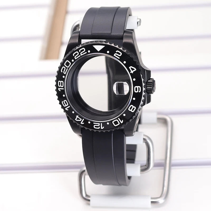 40mm Watch Case For SUB GMT NH34/35 NH36 NH39 4R36 NH70 NH72 Miyota8215 Eta2824