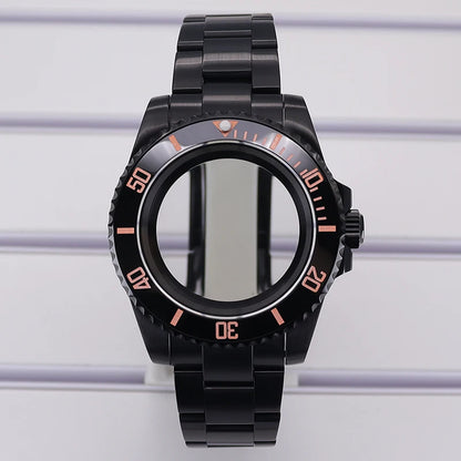 40mm Cases For SUB GMT NH34 NH35 NH36 NH38 4R36 Miyota8215 Eta 2824 Mod YACHT