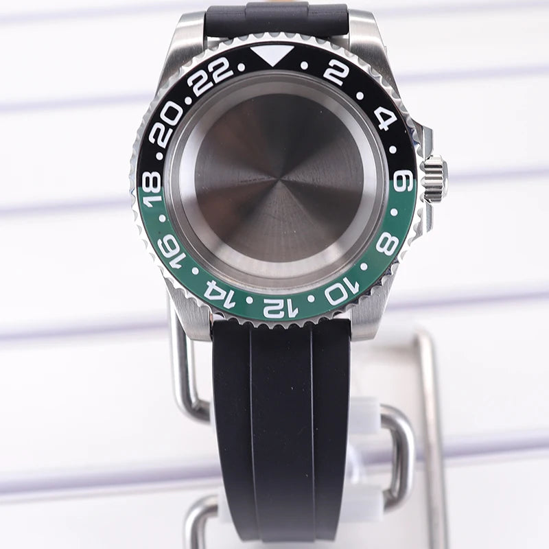 40mm Watch Case For 4R NH35 NH36 NH34/38 NH70 8215 Eta2824 PT5000 Sapphire Glass