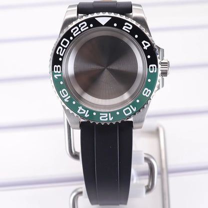 40mm Watch Case For 4R NH35 NH36 NH34/38 NH70 8215 Eta2824 PT5000 Sapphire Glass