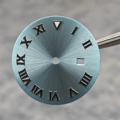 24.5MM Watch Dial Arabic Scale Surface BGW9 Luminous for NH05/NH06 for 31mm Case